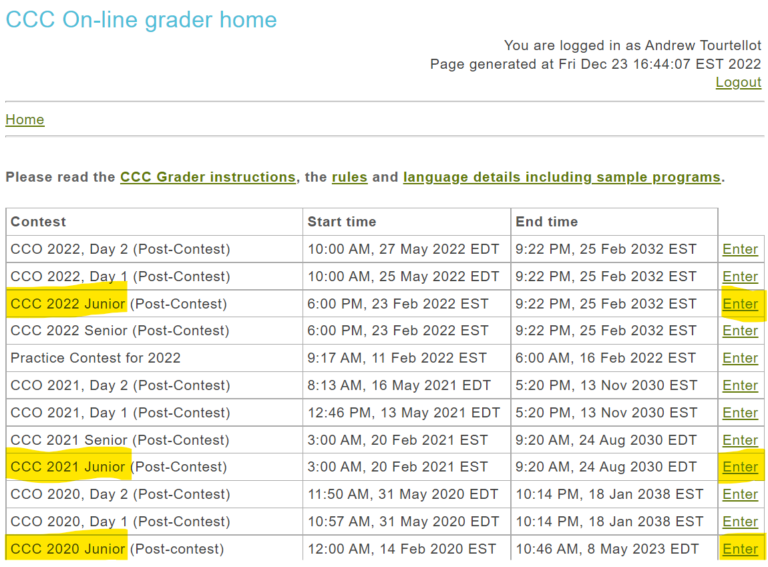 The Complete Guide to Taking the Canadian Computing Competition (CCC ...